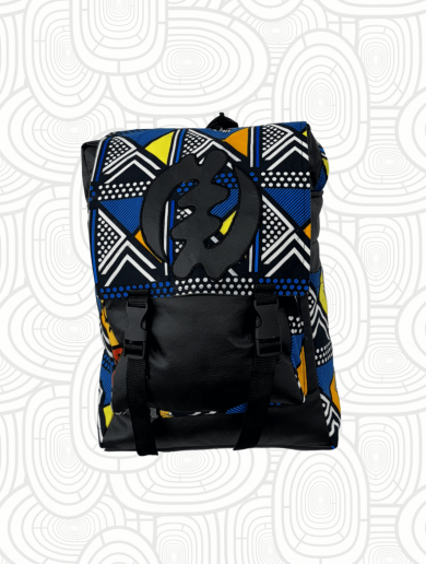 Ghanian Plade Black/blue/yellow/white